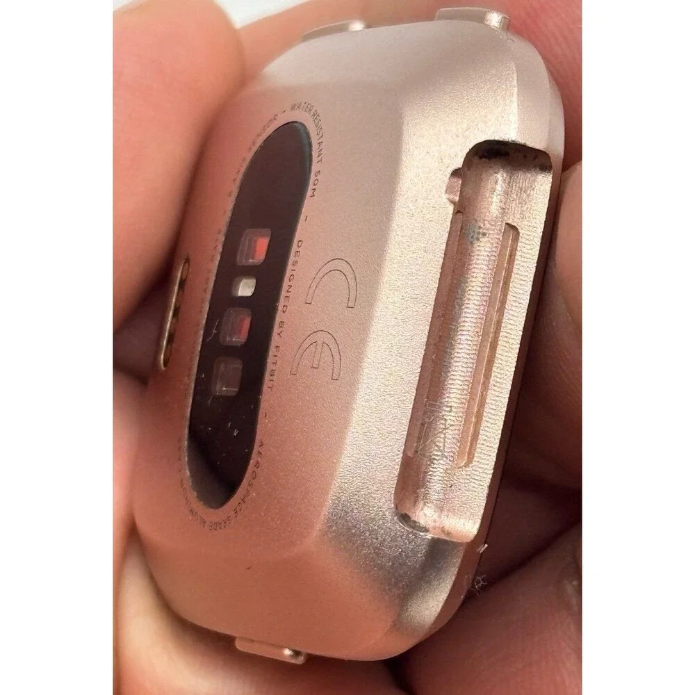 Fitbit Versa 4 Fitness Smartwatch - Peach/Rose Gold - Head Only